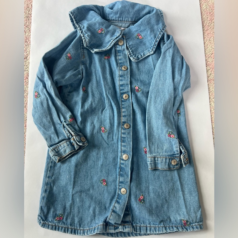Zara Jean Dress Size 3-4 104 CM